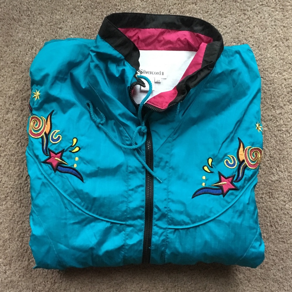 🔥 LAST CHANCE 🔥 Vintage Silvercord Windbreaker